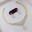 Aamrapali Sparkling American Daimond Neckalce Set  