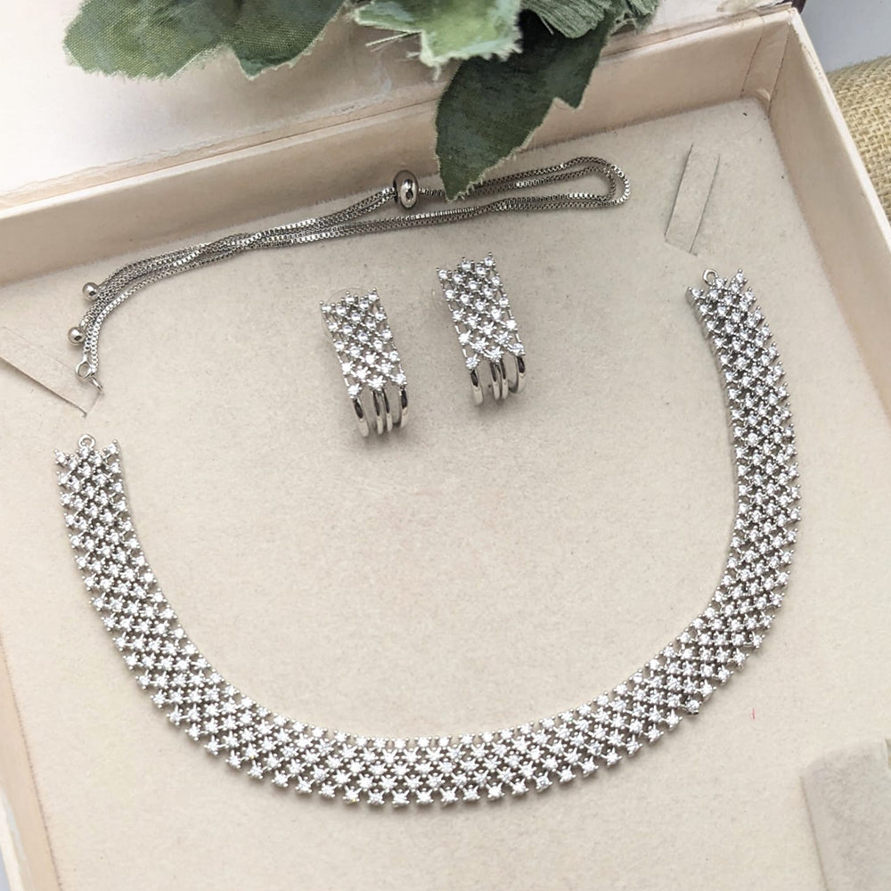 Aamrapali Austrian Stone Designer Necklace Set