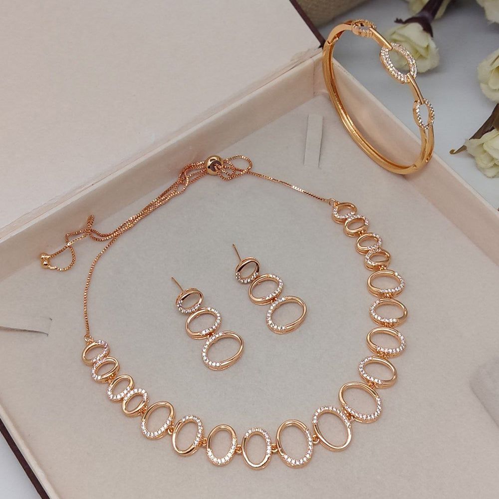 Aamrapali Austrian Stone Designer Necklace Set