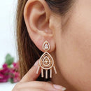 Aamrapali Elegant American Diamond Hanging Earrings