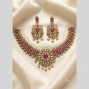 Aamrapali Sparkling American Daimond Neckalce Set
