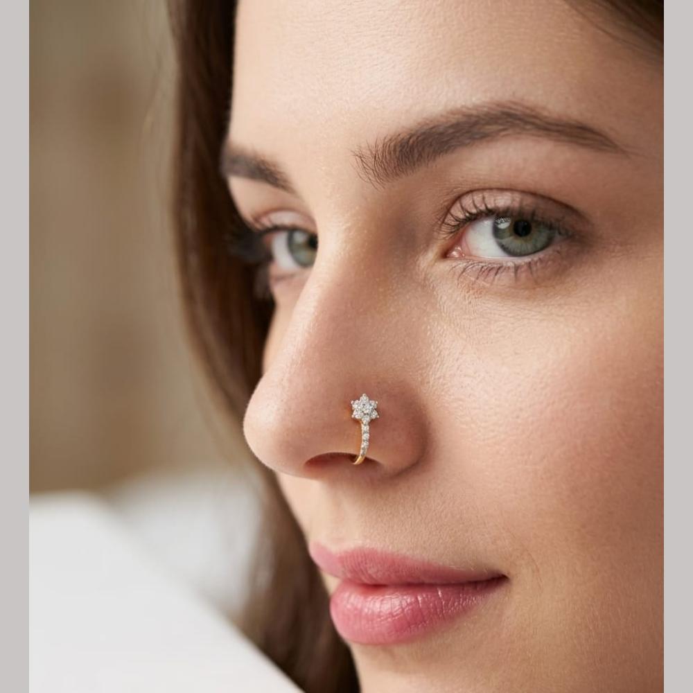 Aamrapali Stylish Austrian Stone Designer Nose Pin