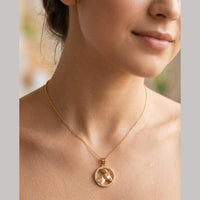 Aamrapali Twilight Shine Austrian Stone Chain Pendent
