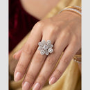 Aamrapali Gorgeous Austrian Stone Cocktail Finger Ring
