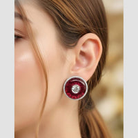 Aamrapali Fancy Austrian Stone Studs Earrings