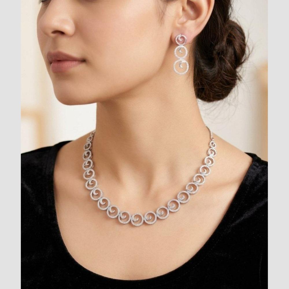 Aamrapali Austrian Stone Designer Necklace Set