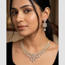 Aamrapali Elegant American Daimond Necklace Set