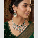 Aamrapali Pota Stone And Pearl Designer Necklace Set