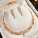 Aamrapali  Modern Minimalist Austrian Stone Designer Necklace Set