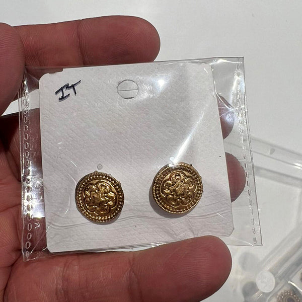Shrisha Gold Plated Stud Earrings