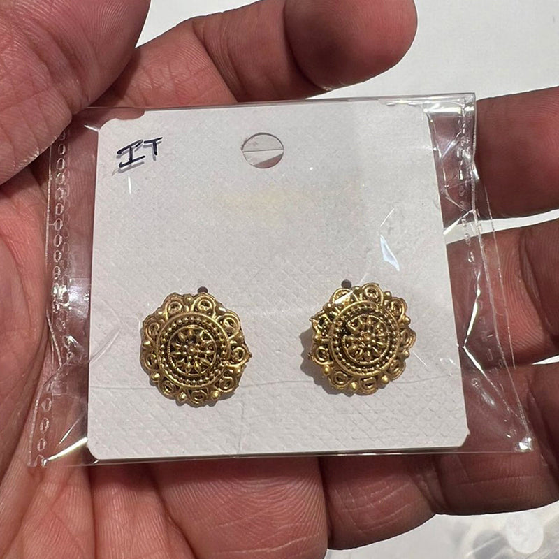 Shrisha Gold Plated Stud Earrings