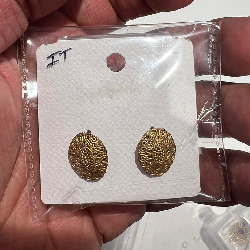 Shrisha Gold Plated Stud Earrings