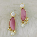 Marudhar Creations Ethereal Tiered Crescent Earrings