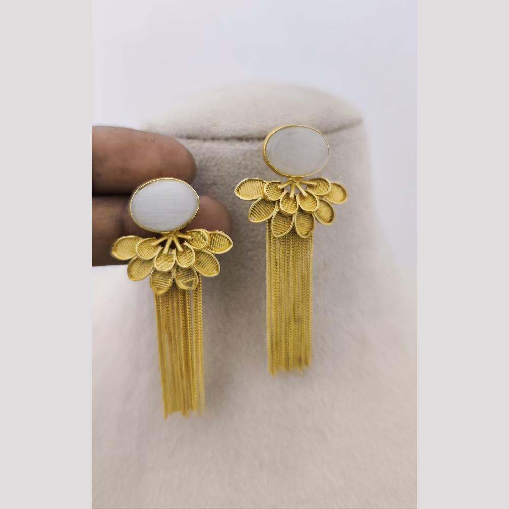 Marudhar Creations Ethereal Bloom Tassel Earrings