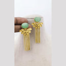 Marudhar Creations Ethereal Bloom Tassel Earrings