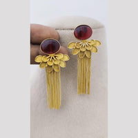 Marudhar Creations Ethereal Bloom Tassel Earrings
