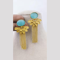 Marudhar Creations Ethereal Bloom Tassel Earrings