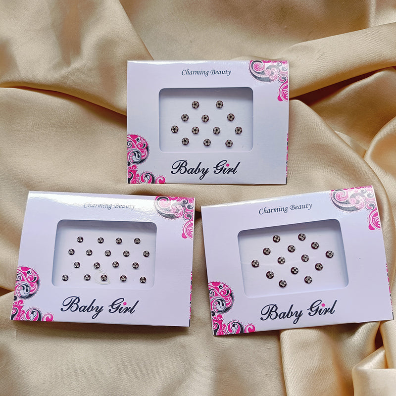 Baby Girl Bindi Round Shape Assorted Size Bindi