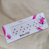 Baby Girl Bindi Round Shape Multi Color Stone  Bindi