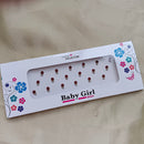 Baby Girl Bindi Velvet Base Stone Bindi