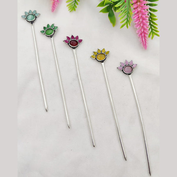 Fancyla Oxidised Plated Hair Pin