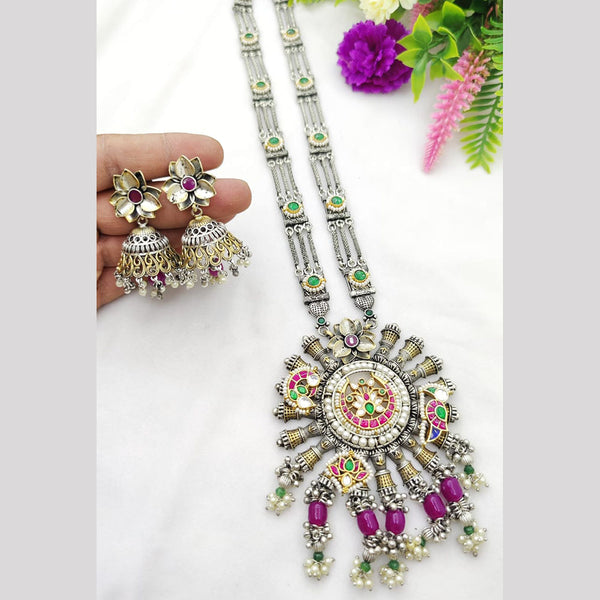 Fancyla 2Tone Plated Necklace Set