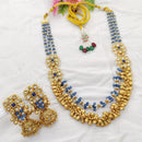 Fancyla Gold Plated Beads Necklace Set