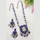 Fancyla Oxidised Plated Beads Necklace Set