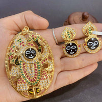 Everlasting Jadau Antique Pota And Austrian Stone Necklace Set
