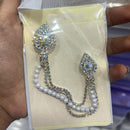 Abhinandan Glam Austrian Stone Wedding Wear Brooch