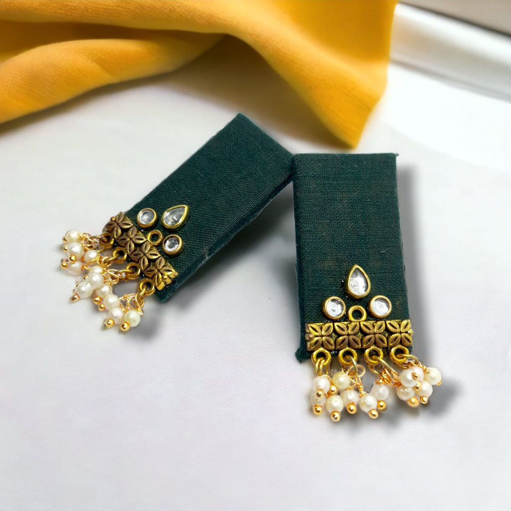 Handmade For Her  Gold Plated Women's Handmade Earring