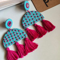 Handmade For Her  Handmade Dangler Earrings