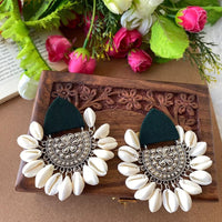 Handmade For Her  Oxidised Long Fancy Earing For Women