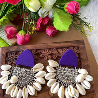 Handmade For Her  Oxidised Long Fancy Earing For Women