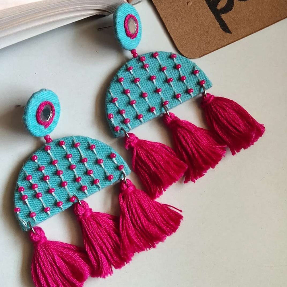 Handmade For Her  Handmade Dangler Earrings