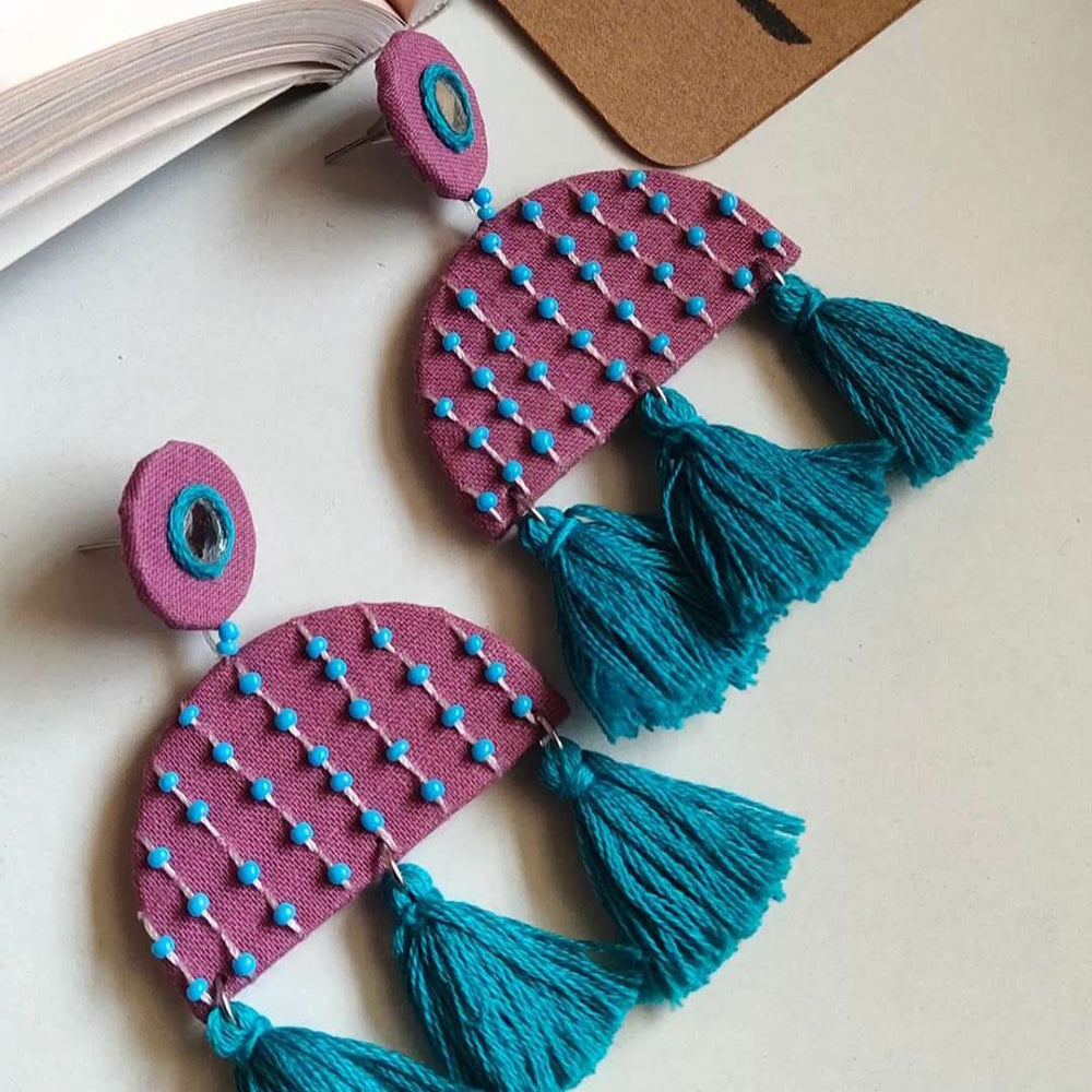 Handmade For Her  Handmade Dangler Earrings