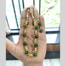 Joyful Jewel Art Timeless Beauty Matte Gold Pota Stone Necklace set