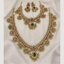 Joyful Jewel Art Matte Finish Pota Stone Necklace Combo