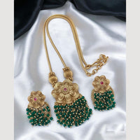 Joyful Jewel Art Matte Finish Beads Necklace Set