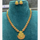 Joyful Jewel Art Divine Heritage Pota Stone Temple Design Necklace Set