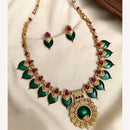 Joyful Jewel Art Timeless Beauty Pota Stone Necklace set