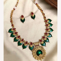 Joyful Jewel Art Timeless Beauty Pota Stone Necklace set