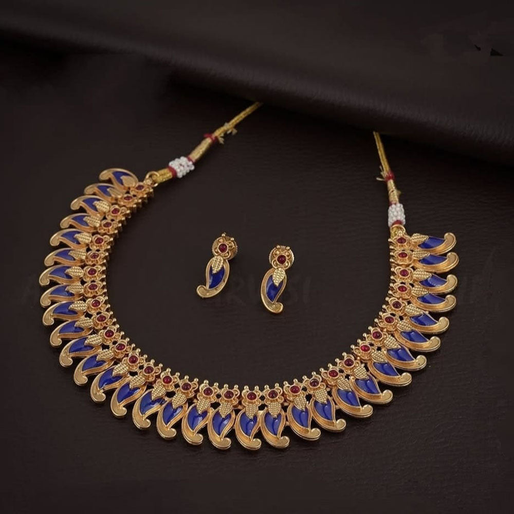 Joyful Jewel Art Timeless Beauty Pota Stone Necklace set