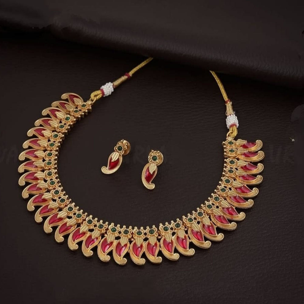 Joyful Jewel Art Timeless Beauty Pota Stone Necklace set