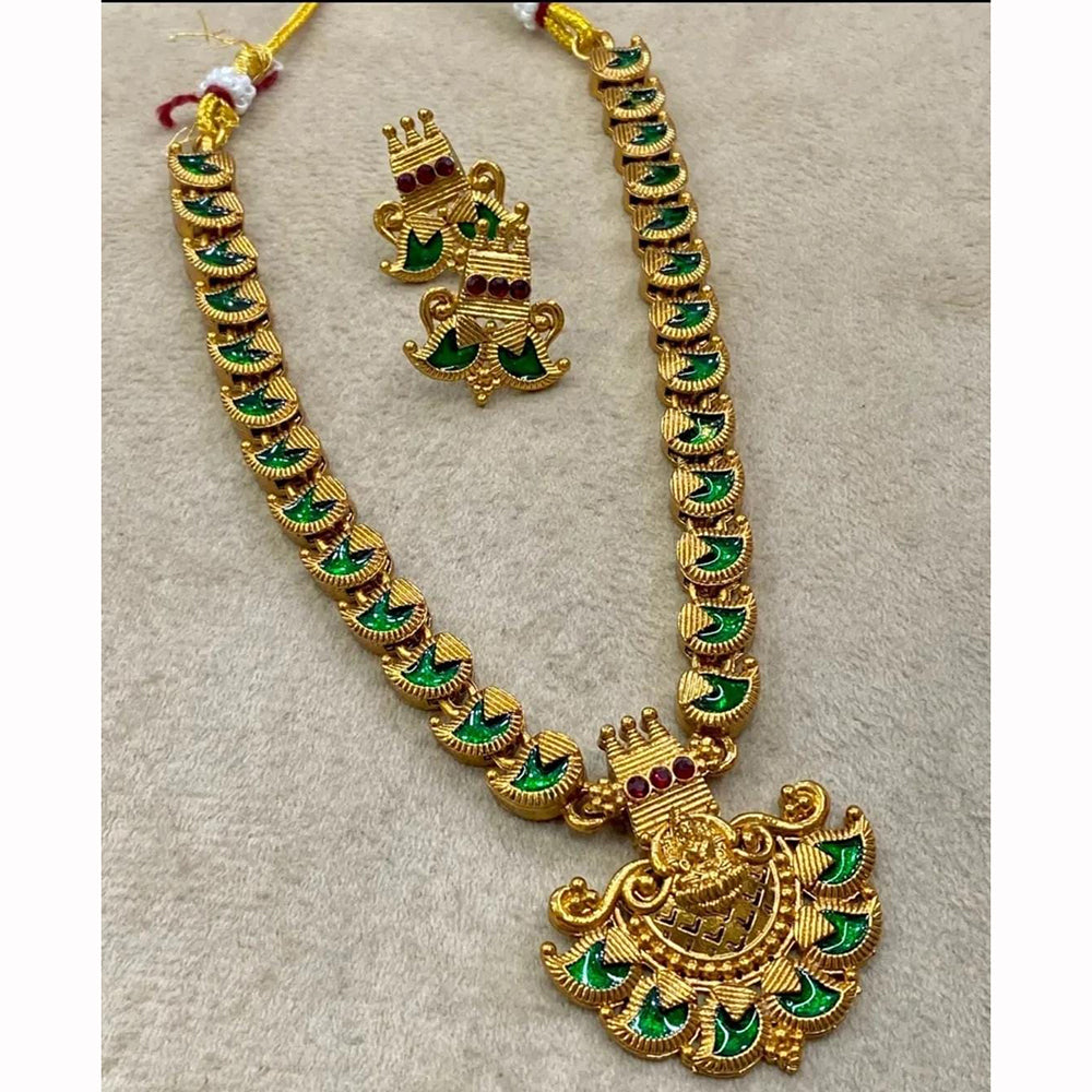 Joyful Jewel Art Elegant Meenakari Necklace Set
