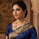 Joyful Jewel Art Elegant Peral And Beads Necklace Set