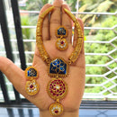 Joyful Jewel Art Elegant Pota Stone Necklace Set