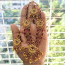 Joyful Jewel Art Heritage Pota Stone Necklace Set