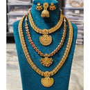 Joyful Jewel Art Heritage Style Matte Pota Stone Temple Collection Combo Set