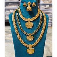 Joyful Jewel Art Heritage Style Matte Pota Stone Temple Collection Combo Set